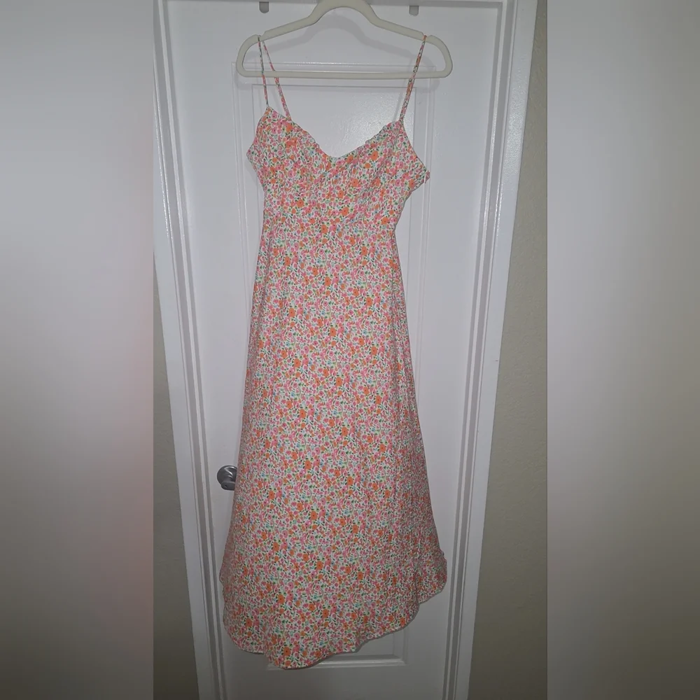 Princess Polly Amara Floral Midi Dress Spring Wedding Guest NWT